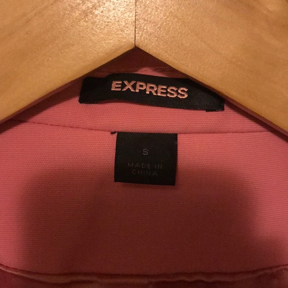 SOLD* Pink Express Raincoat - Picture 2 of 5